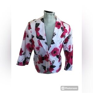 Cute flower blazer
